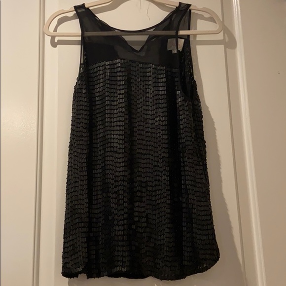 Parker Tops - Small Parker Black Beaded Top